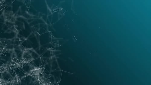 Abstract Digital Plexus Network Background Animation