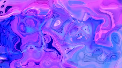 Dynamic Purple Blue Fluid Abstract Motion Background