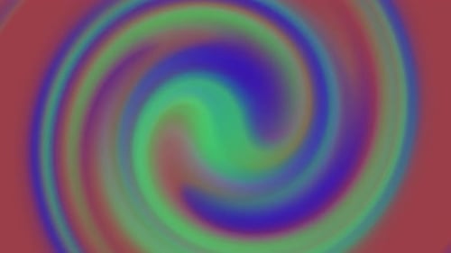 Fluid Abstract Swirling Colors Background Loop