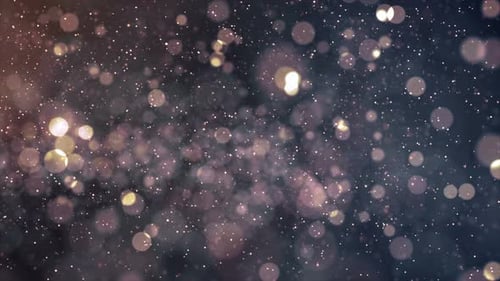 Particules scintillantes brillantes 4k