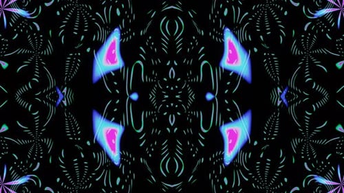 Padrão lilás abstrato pulsante VJ Loop
