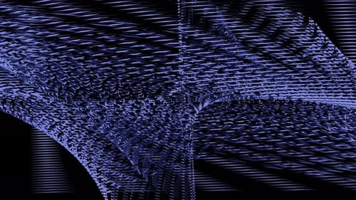 Dynamic Abstract Flowing Pattern Background