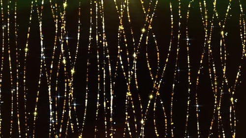 Fondo de líneas doradas