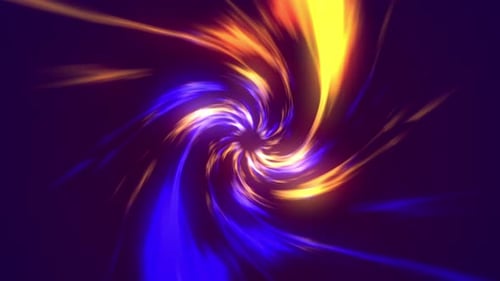 Colorful Abstract Hyperspace Swirl Energy Background