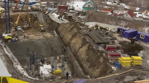 Timelapse Building Construction