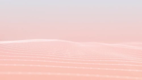 Abstract Digital Waving Lines Technology Background Loop