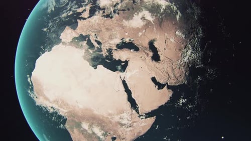 Jerusalem city Israel Cinematic Full Earth Zoom 4K