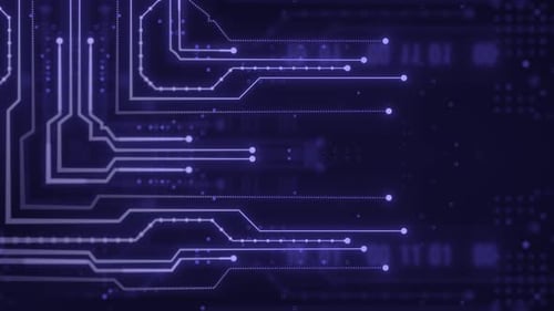 Abstract Technology Lines Data Background