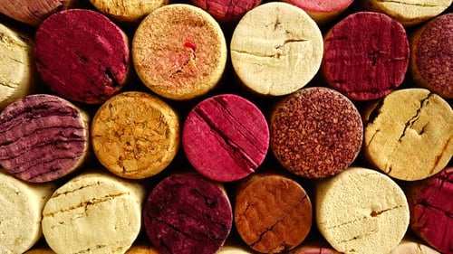Background from Wine Corks 3