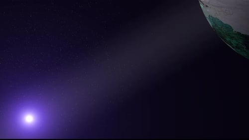 Futuristic Earth Globe Rotation with Animated Geographic Highlights