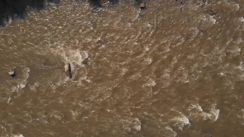 Rapid River Stream Top View