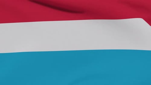 Flag Luxembourg Patriotism National Freedom Seamless Loop