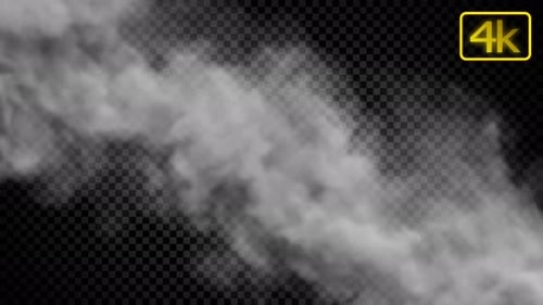 Fluid Smoke Alpha Channel Overlay Effect