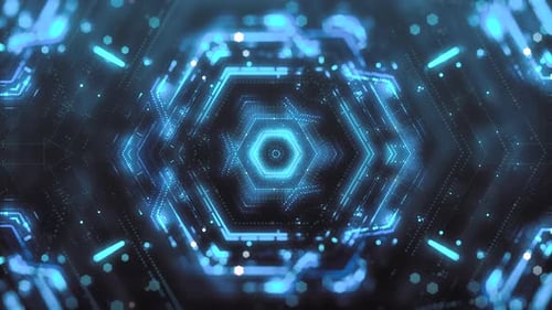 4K Digital Futuristic Background 02