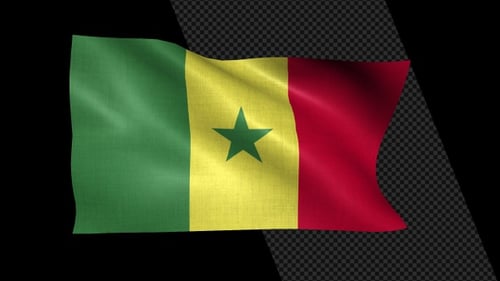 Senegal-Flagge