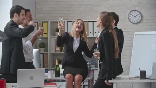 Festa no escritório