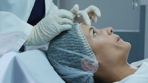Medical professional at work