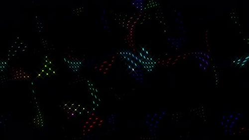 Dynamic Colorful Abstract Particles Background Animation