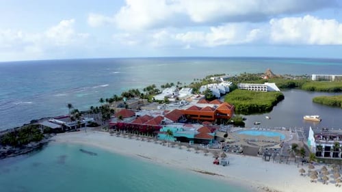 Cancun Resort Aerial View