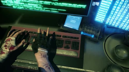 Unbefugter Hackerzugriff