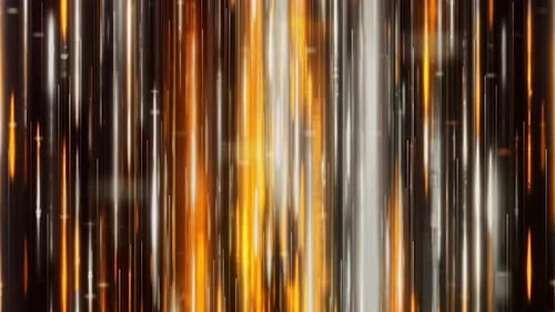 Abstrakte Neonlichter, die auf schwarzem Hintergrund endlos voranschreiten