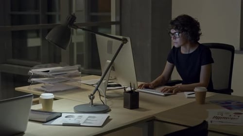Employees Working at Night