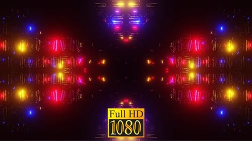 Vj Loop Lights Of The East 02 HD