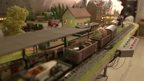 View of Miniature Railway Station.