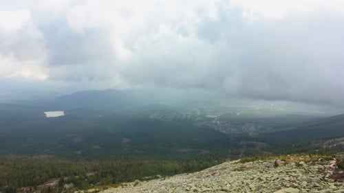 Clouds and the Mountains Timelapse