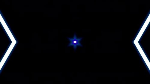 Abstract moving graphic background. For show, colorful animated bright Ornaments. star shape