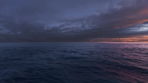 Sonnenuntergang am Meer 02. Hintergrund-Loop