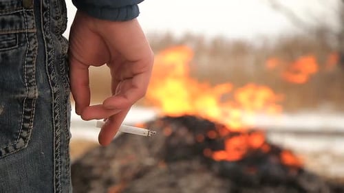 can a cigarette start a fire on grass During the winter season, every spark matters. discarded cigarette, unattended fire or uncontrolled burn quickly become wildfire that threatens lives, communities, property and the environment. Stay vigilant and Cigarette In The Grass A