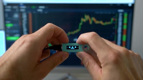 Cryptocurrency Trading with hardware wallet with bitcoin and Ethereum