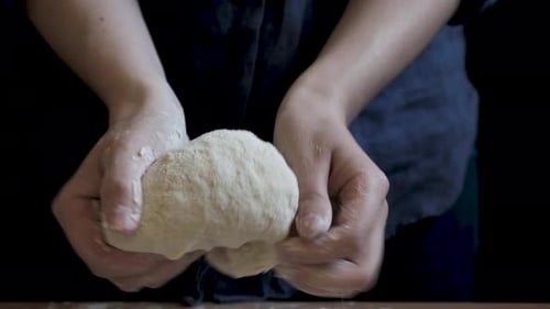 Kneading Bread Dough