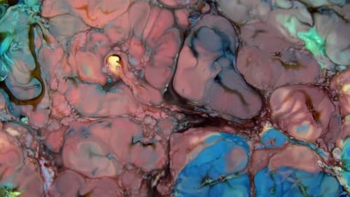 Abstract Paint Colours Diffusion 188