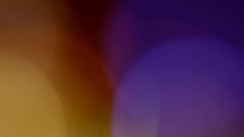 Colorful Abstract Background with Moving Light