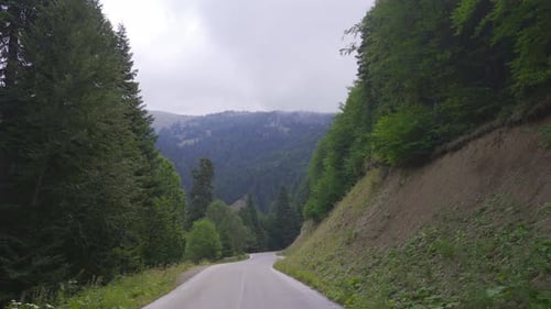 Mountain road.