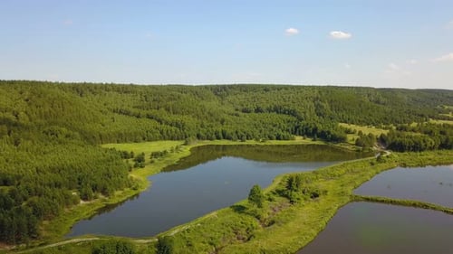 Water In Nature Pond
