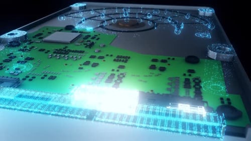 3d Scan Of Hard Drive Hd