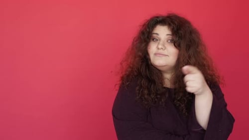 Smart Idea Think Gesture Woman Tapping Temple