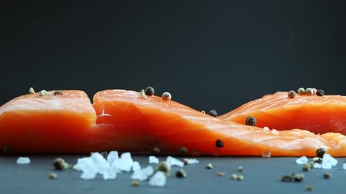 Salmon Fillet with Spices