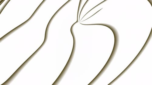 Clean Abstract Wavy Lines Flowing Motion Background
