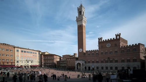 Plaza Siena Piazza Del Campo en Toscana, Italia
