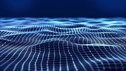 Visualización abstracta de macrodatos 3D. Diseño estético de Infografía futuristas. Información visual