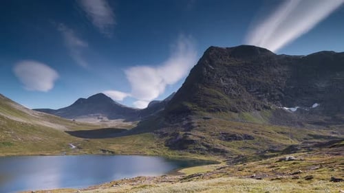 Trollstigen Pass, See, Wasser, Norwegen, Natur, Zeitraffer