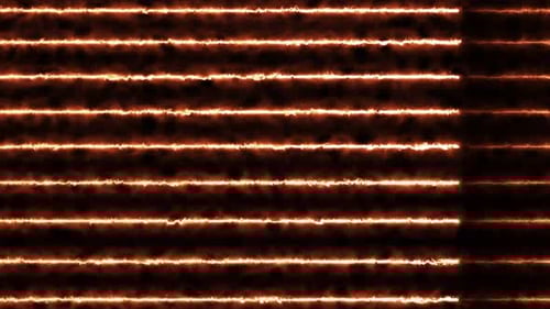 Abstract Glowing Horizontal Energy Lines Background Loop