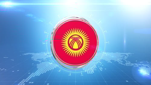 Futuristic Spinning Globe News Opener