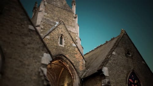 Antigua capilla de piedra del cementerio de Holbeach