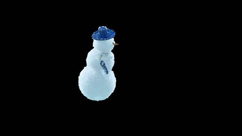 52 Snowman Dancing HD