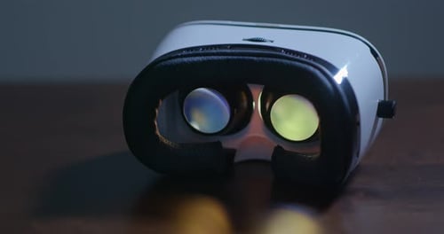 Virtual Reality Headset Close Up